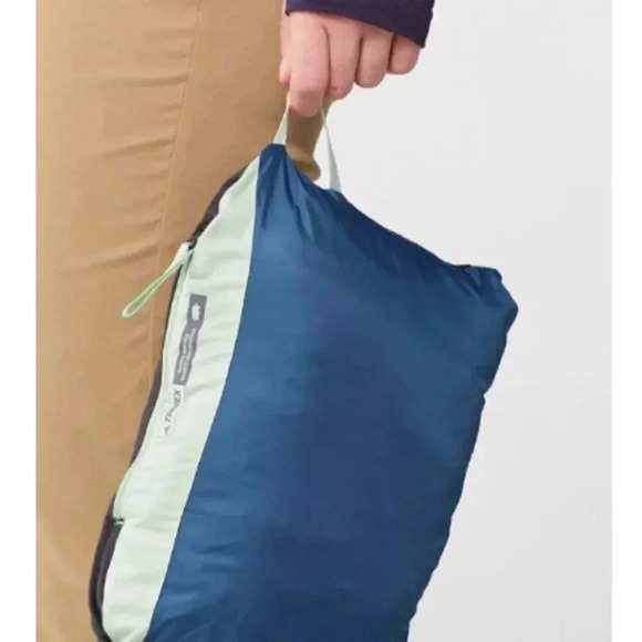 NWT Adidas Terrex womens S hoodie vest light green full zip jacket 3069 - Picture 9 of 9